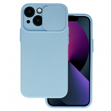 Husa Camshield Soft pentru Iphone 14 Pro Max Light blue
