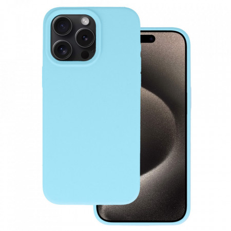Husa Silicone Lite pentru Iphone 15 Plus light blue