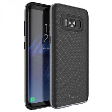 Ipaky Bumblebee Husa pentru Samsung Galaxy S8 Plus gray