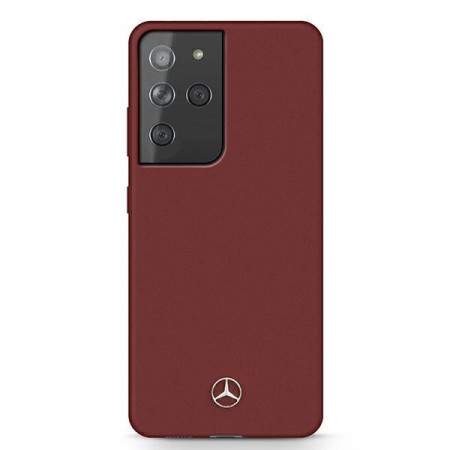 Original Husa - Silicone Line Hardcase MEHCS21LSILRE pentru Samsung Galaxy S21 Ultra Red