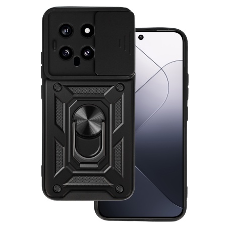 Slide Camera Armor Case for Xiaomi 14 Black