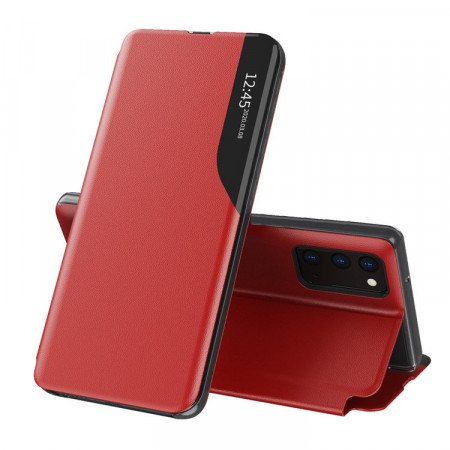 Smart View Husa pentru Samsung Galaxy S22 Ultra rosu
