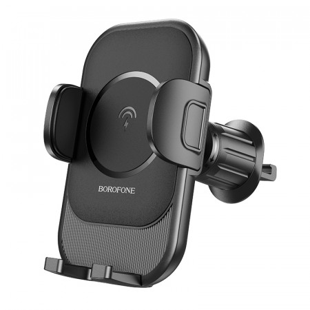 Suport Auto Borofone BH204 Albastru Charm with induction charging to air vent Negru