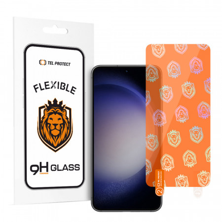 Tel Protect Best Flexible Hybrid Folie Sticla TempeRosu pentru SAMSUNG GALAXY S23 FE