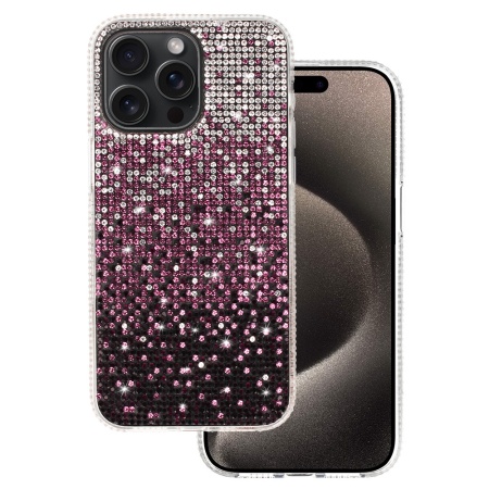 Tel Protect Diamond Case for Iphone 15 Plus burgundy