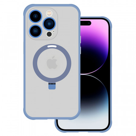 Tel Protect Magical Magsafe Stand Carcasa pentru Iphone 14 Pro Max Albastru