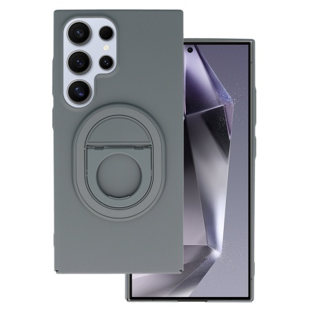 Tel Protect Magnetic Elipse Case for Samsung Galaxy S24 Ultra grey