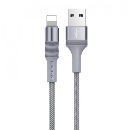 Borofone Cable BX21 Outstanding - USB to Lightning - 2,4A 1 metre grey