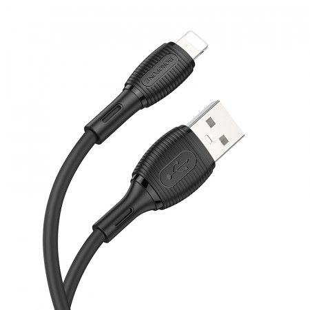 Borofone Cable BX86 Advantage - USB to Lightning - 2,4A 1 metre black