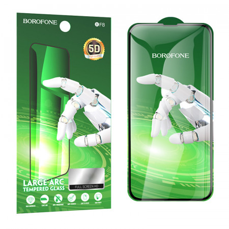Borofone Folie Sticla TempeRosu BF8 Diamond Armor Full Screen 5D Large Arc pentru Iphone 15 Plus - 10 pieces