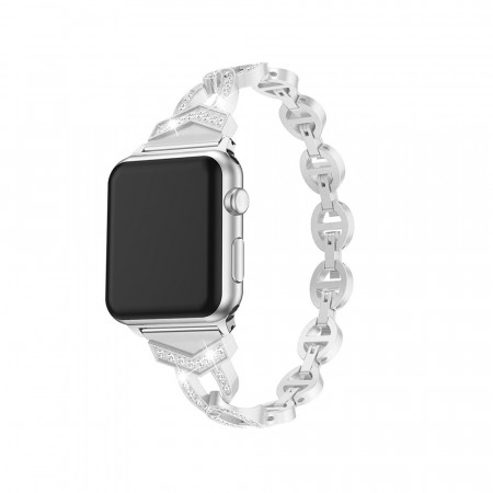 Bracelet loop pentru Apple Watch 42/44/45 design 3 silver