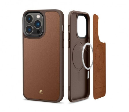 Carcasa SPIGEN Cyrill Kajuk Mag Magsafe - ACS06634 pentru Iphone 15 Pro Max - Saddle Brown