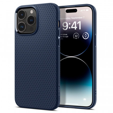 Carcasa SPIGEN Liquid Air ACS06563 do Iphone 15 Pro Max - Navy Albastru