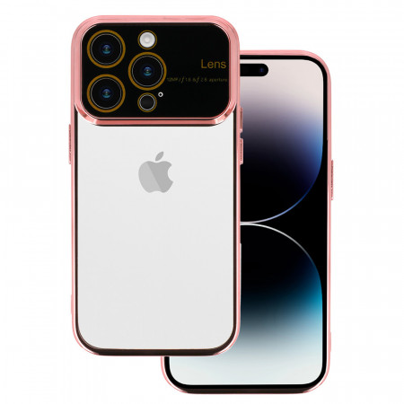 Electro Lens Carcasa pentru Samsung Galaxy A54 5G Rose Auriu