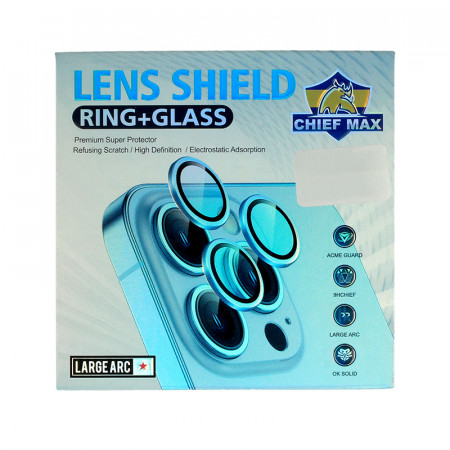 Folie Sticla TempeRosu HARD DIAMOND pentru camera (LENS) pentru Iphone 13/13 Mini Albastru (2 pieces)