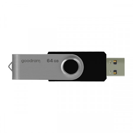 GOODRAM UTS2 Pendrive - 64GB USB 2.0 BLACK