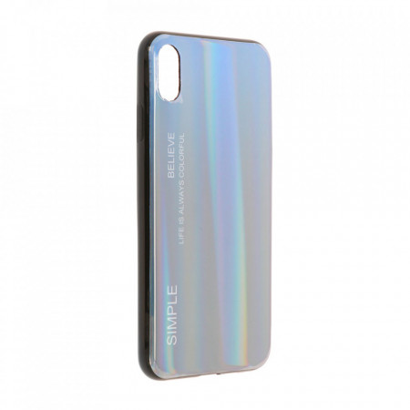 Husa iPhone XS Max - Husa Gradient Aurora Colorful