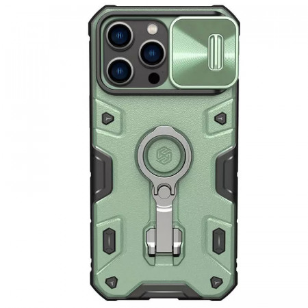 Husa NillkinCamShield Armor Pro pentru Iphone 14 Pro Max green