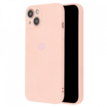 Husa Vennus din silicon Heart pentru iPhone 13 Mini, POK046060