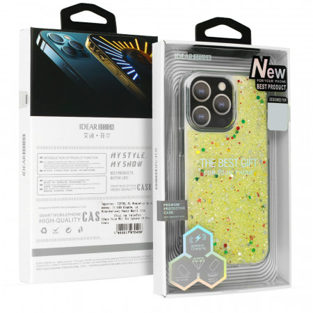 IDEAR Carcasa W23 pentru Iphone 14 Plus Auriu