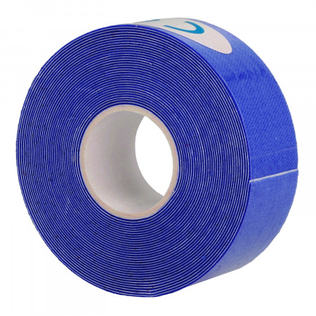 Kinesiology tape, 2,5 cm x 5 m blue