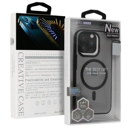 Liavec Warframe Magsafe Series Case for Iphone 13 Pro Max black