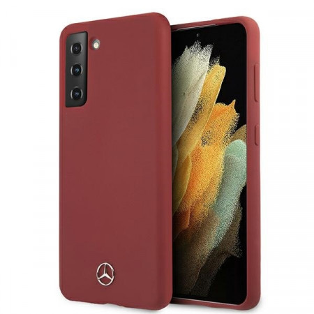 Original Case - Silicone Line Hardcase MEHCS21MSILRE for Samsung Galaxy S21 Plus Red
