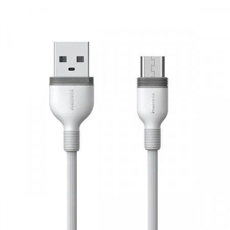 REMAX Cablu Choos Series RC-126m - USB to Micro USB - 1 metru White