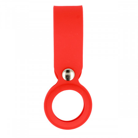 Silicone loop pentru Airtag rosu