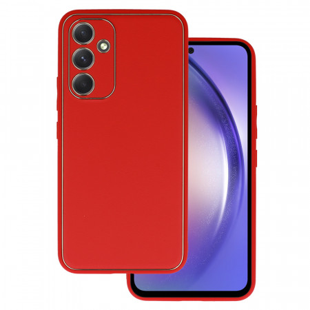 TEL PROTECT Luxury Carcasa pentru Samsung Galaxy A54 5G Rosu