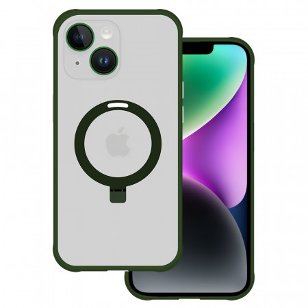 Tel Protect Magical Magsafe Stand Carcasa pentru Iphone 13 green