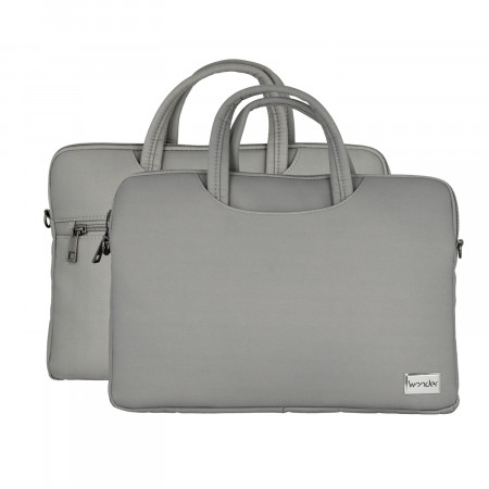 Wonder Briefcase Laptop 15-16 inches grey