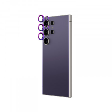 Amazing Thing Tempered glass AR Lens Glass S24UCAMCGLA on camera do Samsung Galaxy S24 Ultra (5 pieces) multicolor