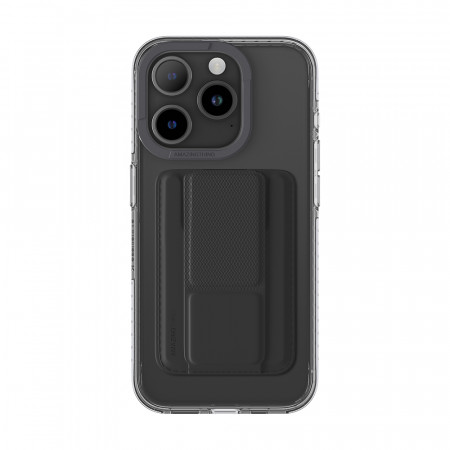 Amazing Thing Titan Pro Mag Wallet Case IP156.7PTWBK for Iphone 15 Pro Max black with stand