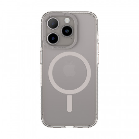 Amazing Thing Titan Pro Magsafe Case IP156.7PTMGY for Iphone 15 Pro Max titanium