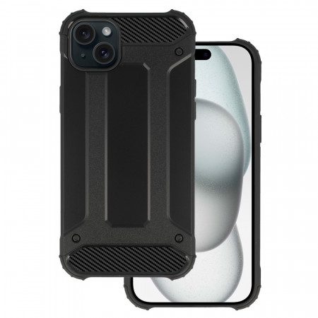 Armor Carbon Carcasa pentru Iphone 15 Plus Negru