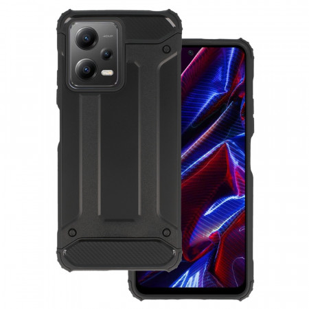 Armor Carbon Carcasa pentru Xiaomi Redmi Note 12 5G/Poco X5 Negru