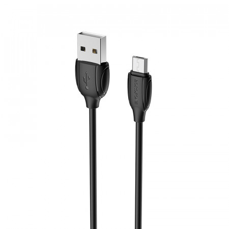 Borofone Cable BX19 Benefit - USB to Micro USB - 2,4A 1 metre black