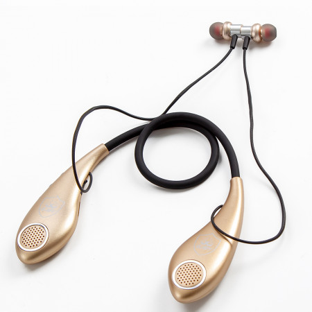 GJBY headphones - SPORTS AlbastruTOOTH CA-129 Gold