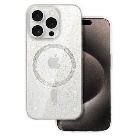 Glitter Magsafe Case for Iphone 12 Pro transparent