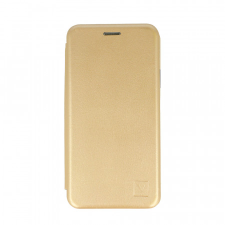 Husa Book Cover Vennus Elegance pentru Xiaomi Mi 10T Lite auriu