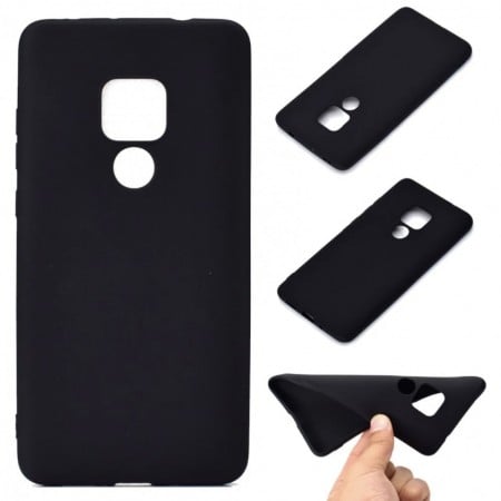 Husa Huawei Mate 20 Neagra din Silicon Premium Ultra Soft
