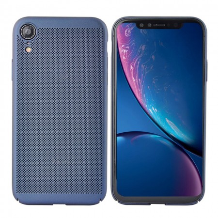 Husa iPhone XR Cu Aerisire Air Spots Blue