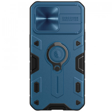 Husa NillkinCamShield Armor TPU+PC pentru Iphone 13 Pro Albastru