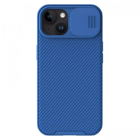 Husa NillkinCamShield Pro Magnetic Carcasa pentru Iphone 15 Albastru