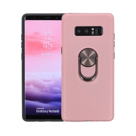 Husa Samsung Galaxy Note 8 Rose Din Policarbonat Premium cu Inel Rotativ