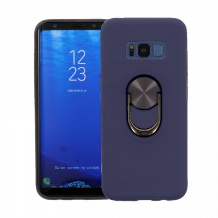 Husa Samsung Galaxy S8 PLUS Bleumarin Din Policarbonat Premium cu Inel Rotativ