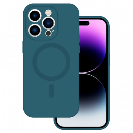 Husa Tel Protect MagSilicone Husa pentru Iphone 13 Blue