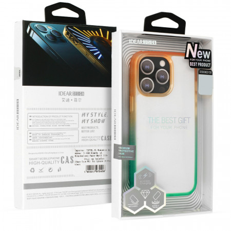 IDEAR Case W15 for Iphone 14 Pro orange-mint