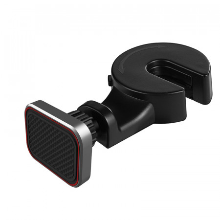 Magnetic car holder headrest mount Tip 2 negru-rosu